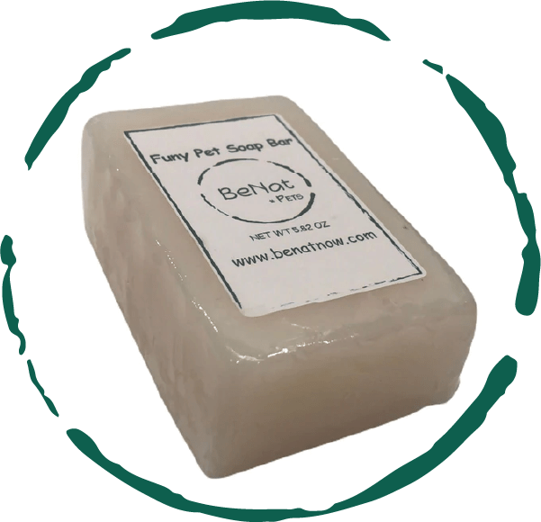 BeNat Pets. All - Natural Furry Pet Soap Bar. 5.8 oz. - The pet loft