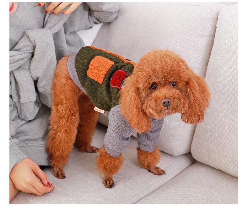 Cozy Cotton Dog Sweater - The pet loft
