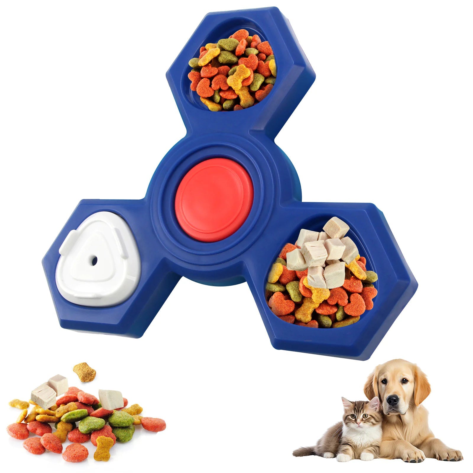 Interactive Dog Treat Puzzle Toy - The pet loft