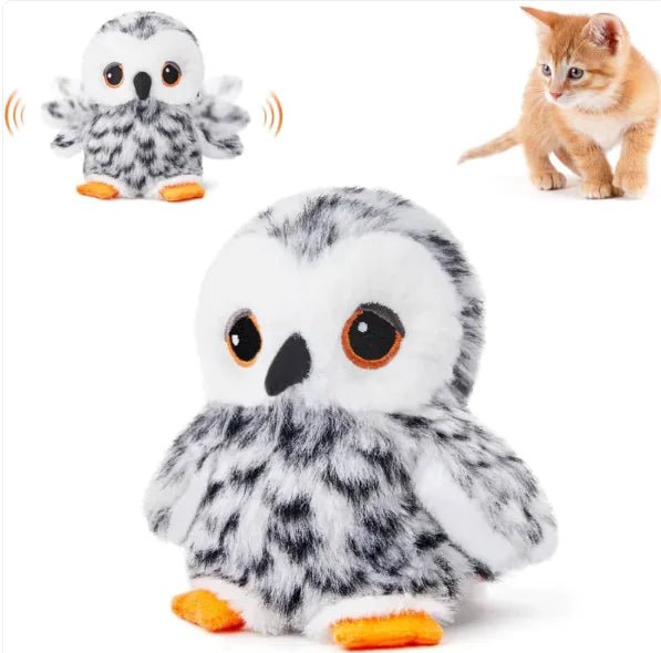 USB Rechargeable Interactive Flapping Bird Cat Toy - The pet loft