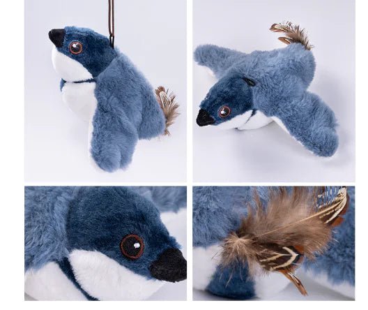 USB Rechargeable Interactive Flapping Bird Cat Toy - The pet loft